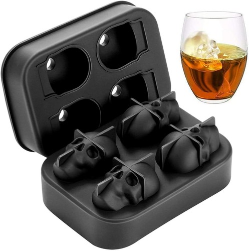 Ice cube mold skull - mold,